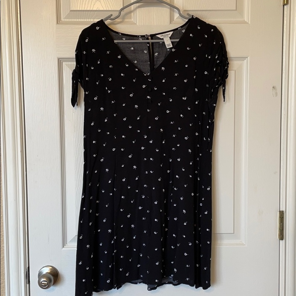 Black Floral Dress